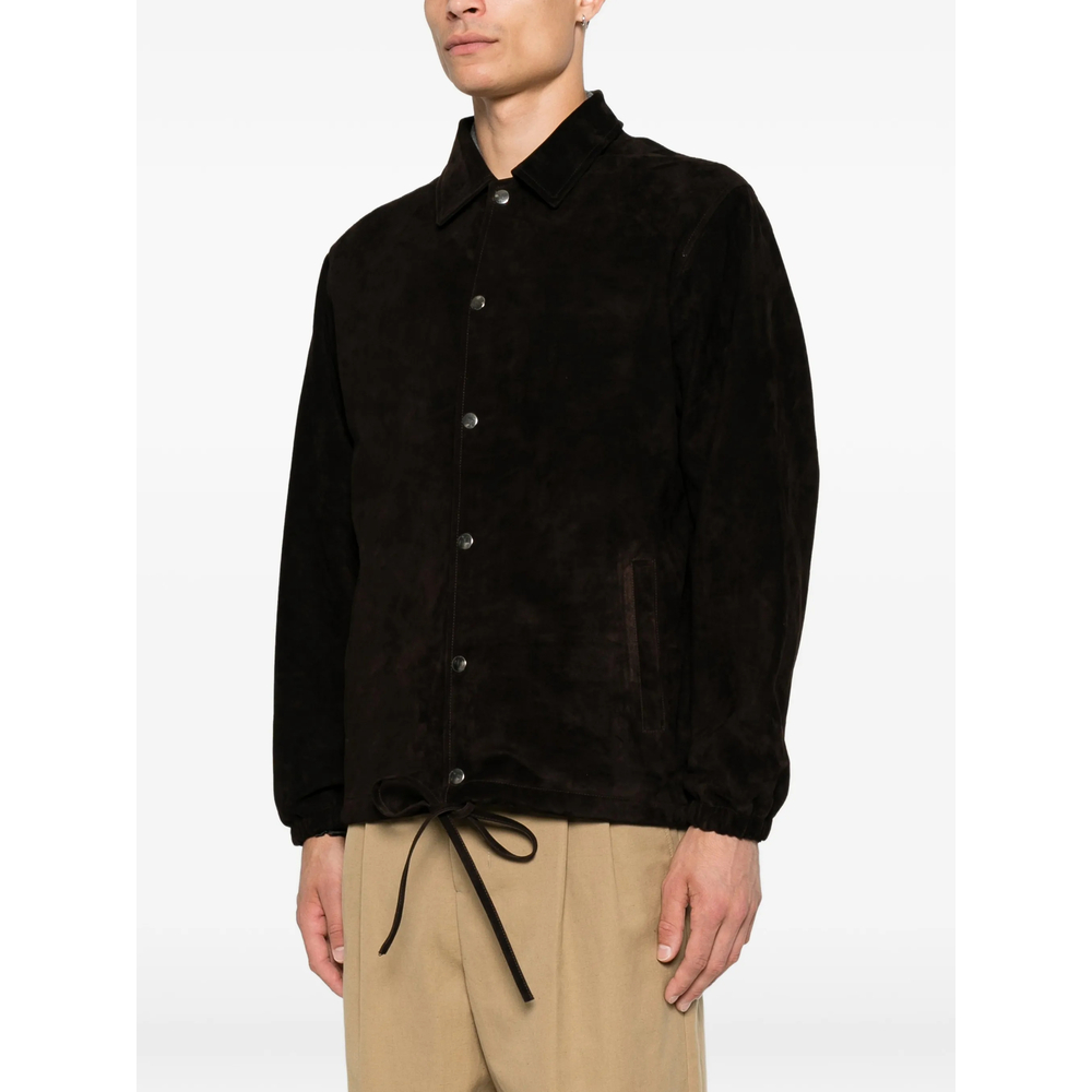 Suede Long-Sleeves Jacket