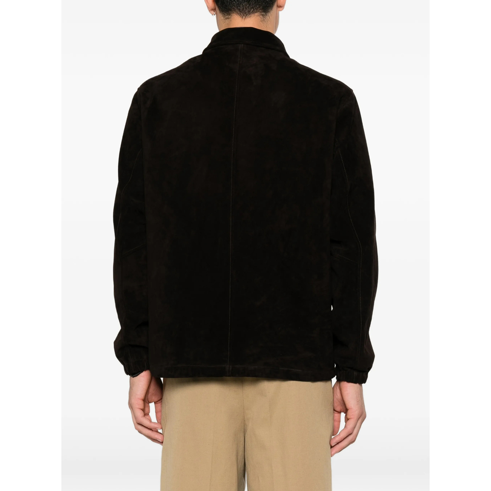 Suede Long-Sleeves Jacket