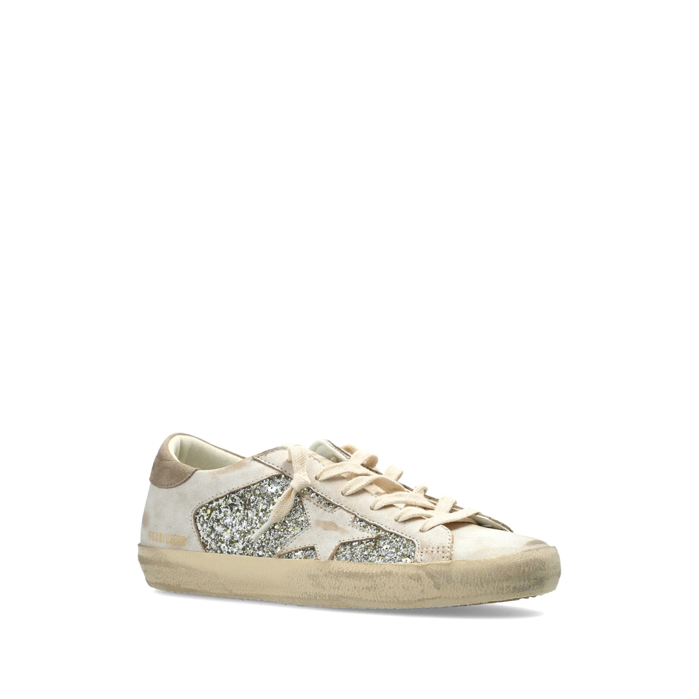 Super Star Glitter-Embellished Sneakers