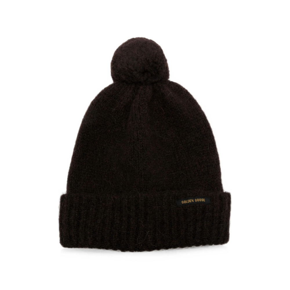 Golden Goose Journey Pom-pom Beanie Hat