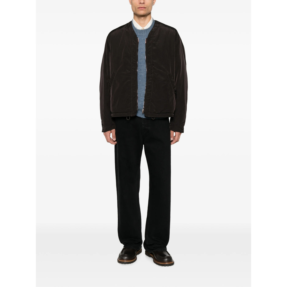 Logo-Embroidered Zip-Up Jacket