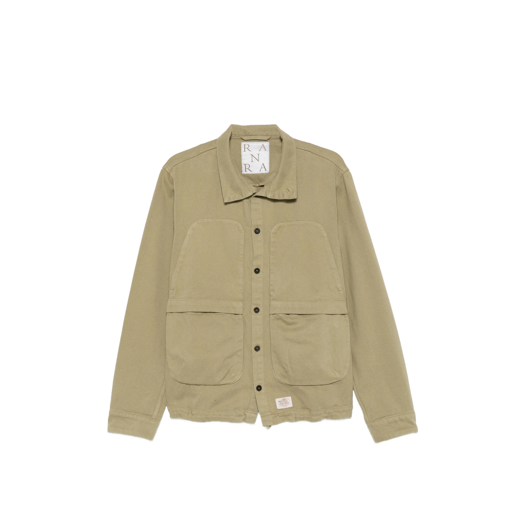Ranra Button-fastening Flap-pocket Jacket