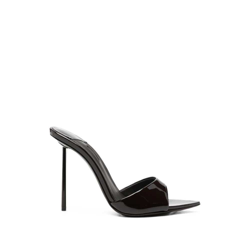 Le Silla Bella Pointed-toe Leather Heeled Sandals