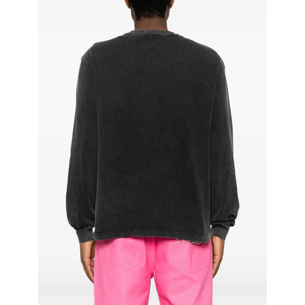 Graphic-Print Long-Sleeve T-Shirt