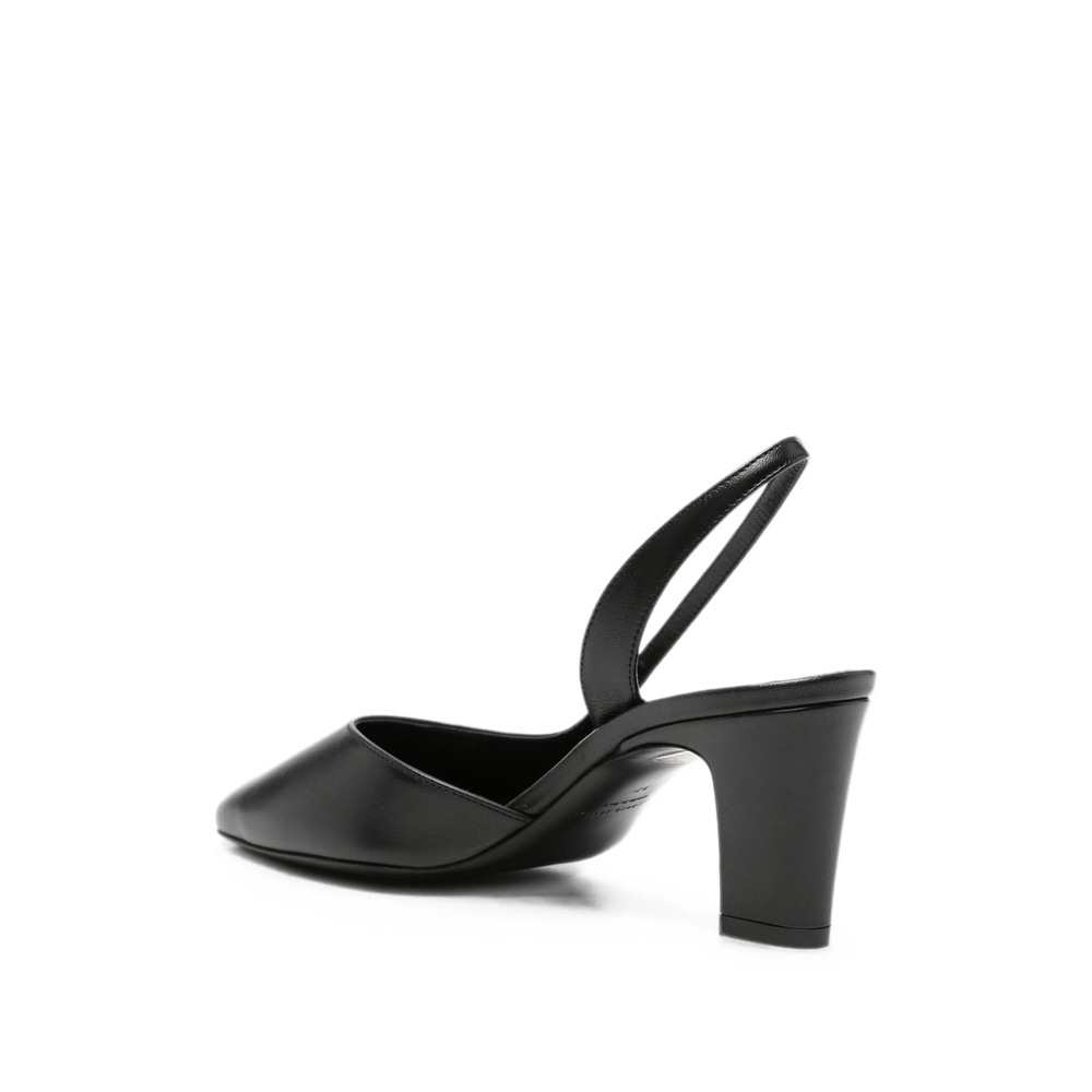 Ask Around Buckle-Detail Slingback