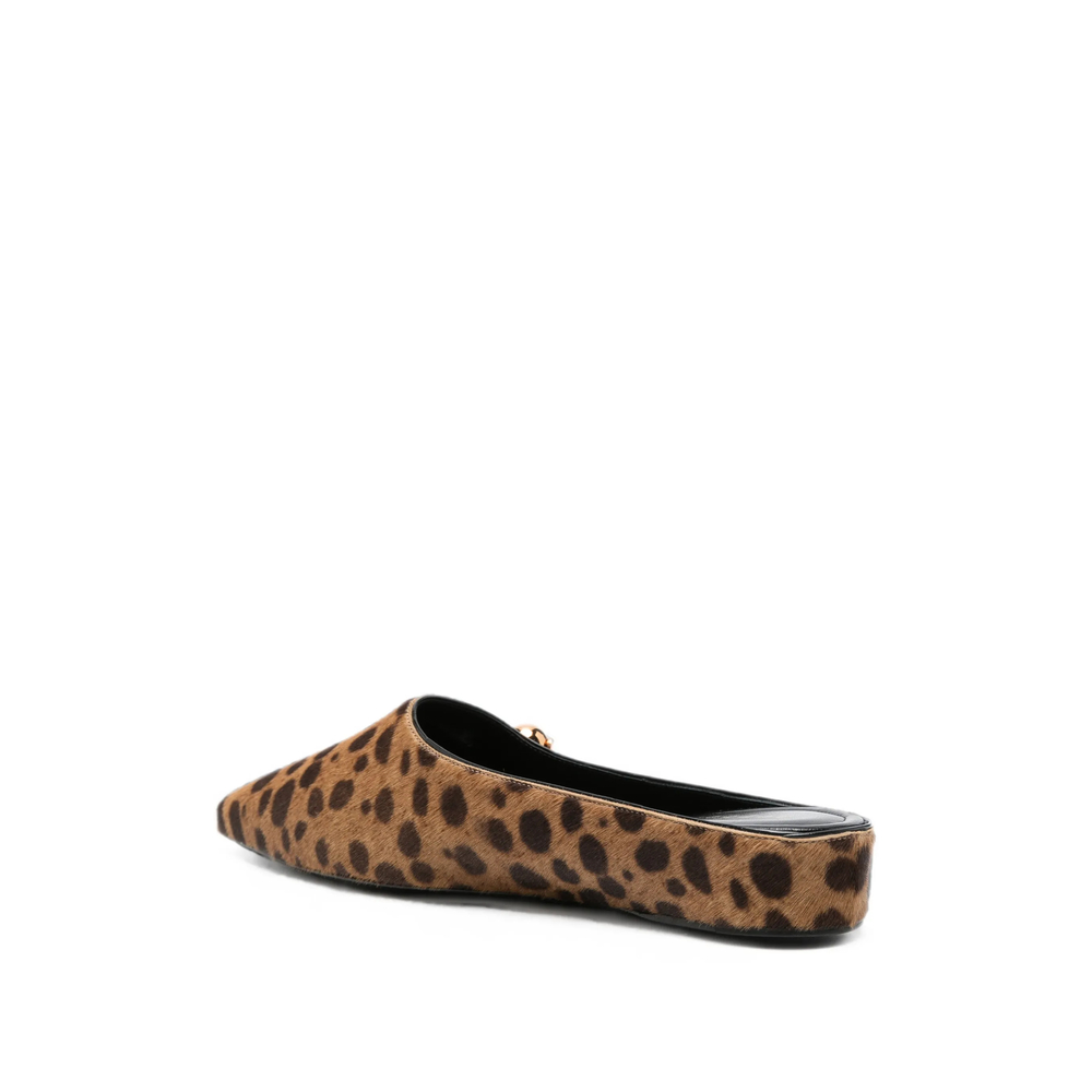 Sleep On It Leopard-Print Mules