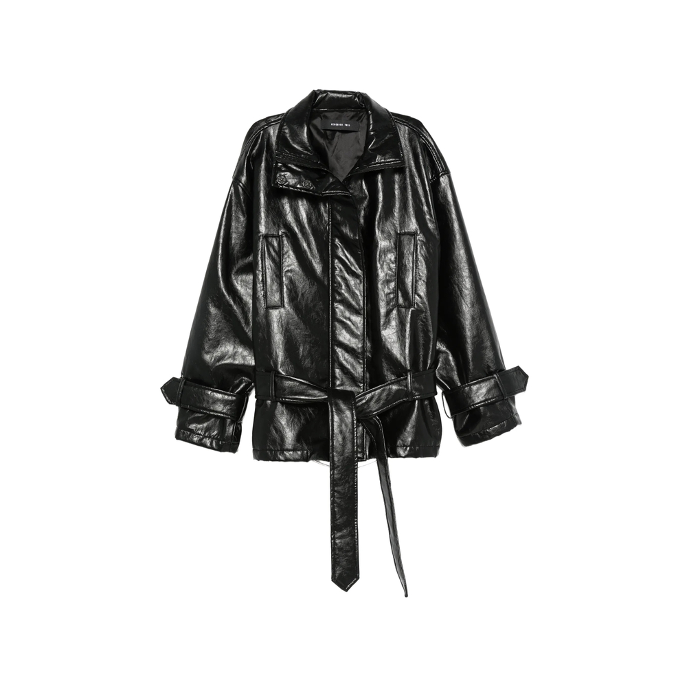 Federica Tosi Belted Zip-up Jacket