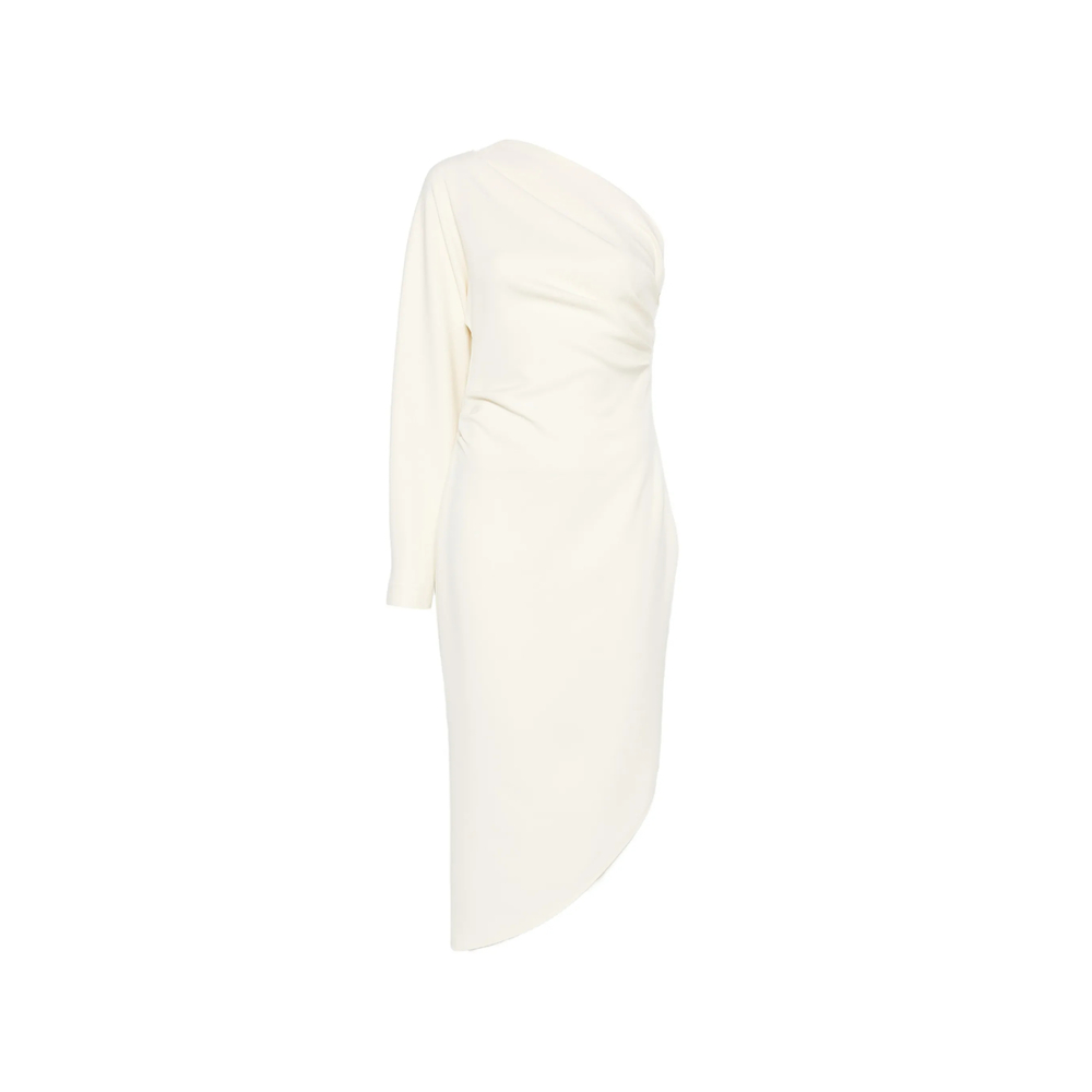 Federica Tosi One-shoulder Draped Asymmetric Dress