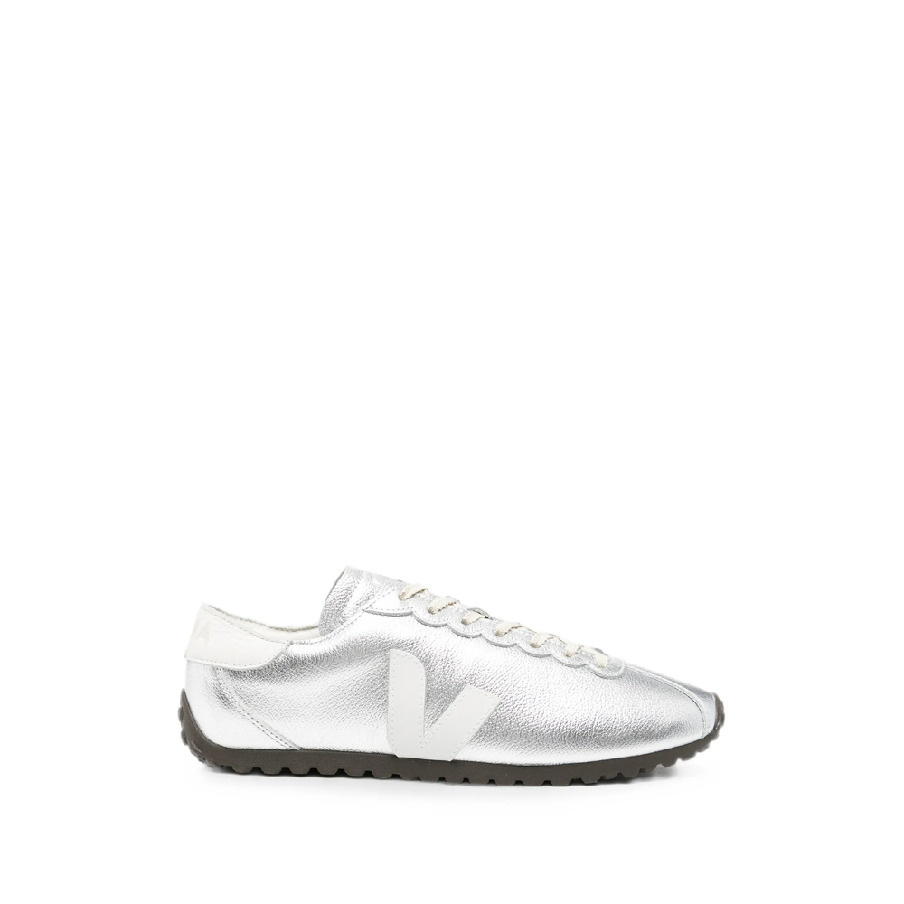 Veja Cateyes Leather Silver White Sneakers
