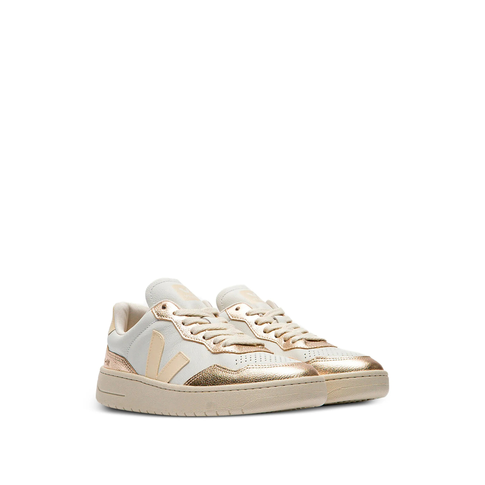 V-90 Metallic-Panel Sneakers