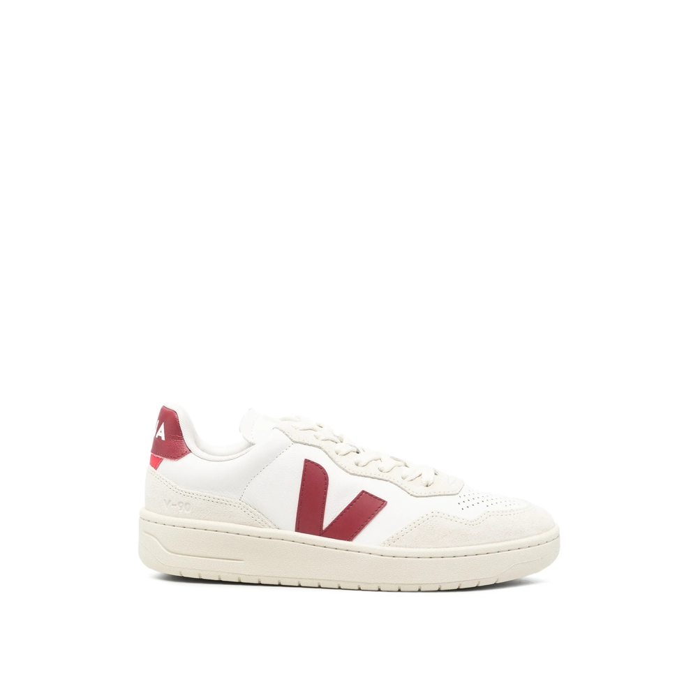 Veja V-90 Leather Sneakers