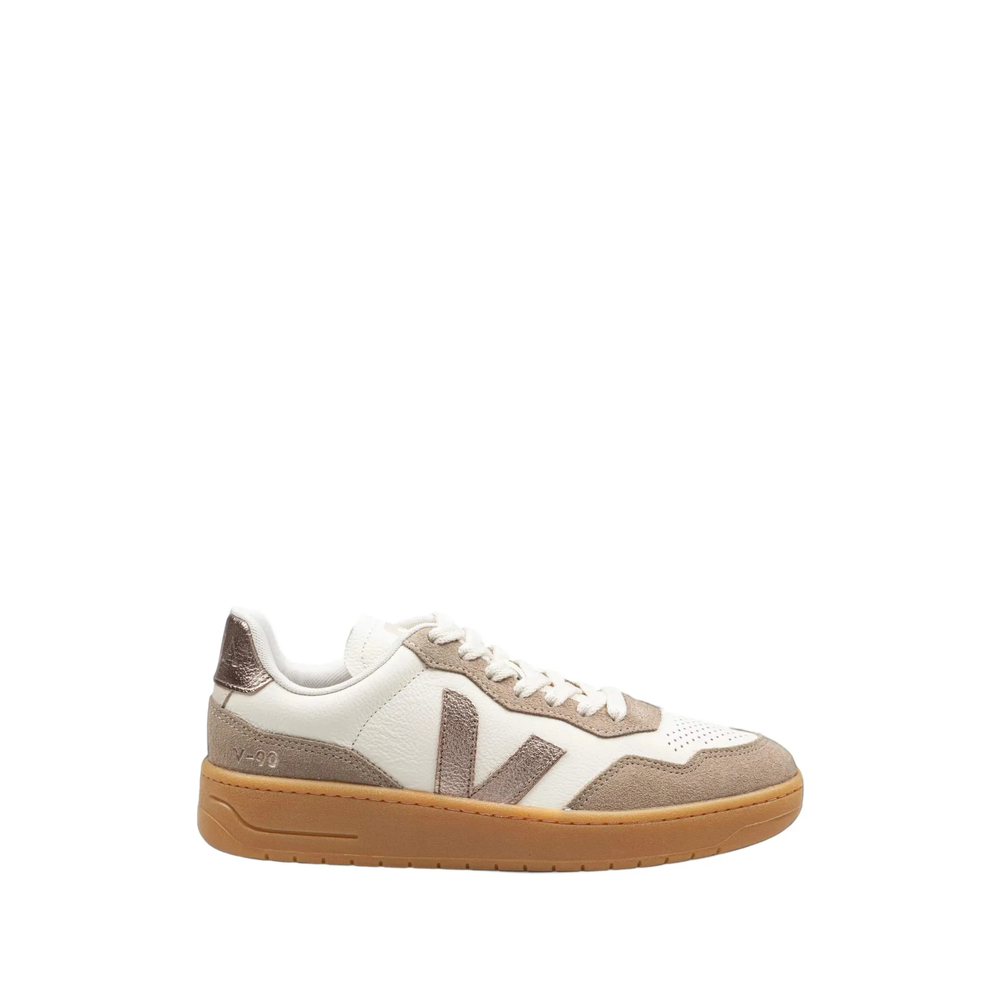 V-90 Leather Pure Bronze Natural Sneakers
