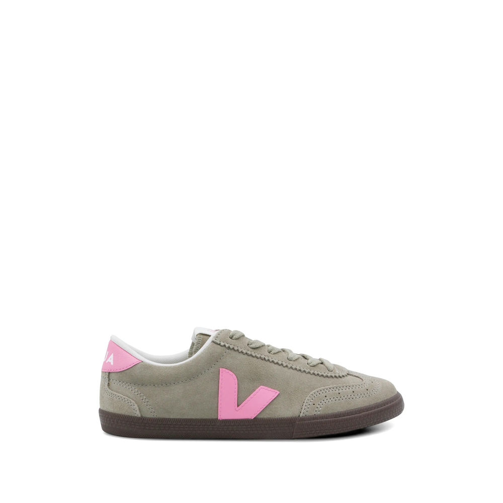 Veja Volley Lace-up Suede Sneakers