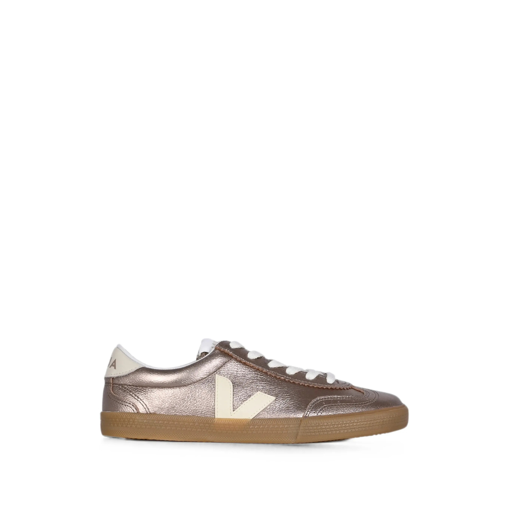 Veja Volley Leather Bronze Pierre Sneakers