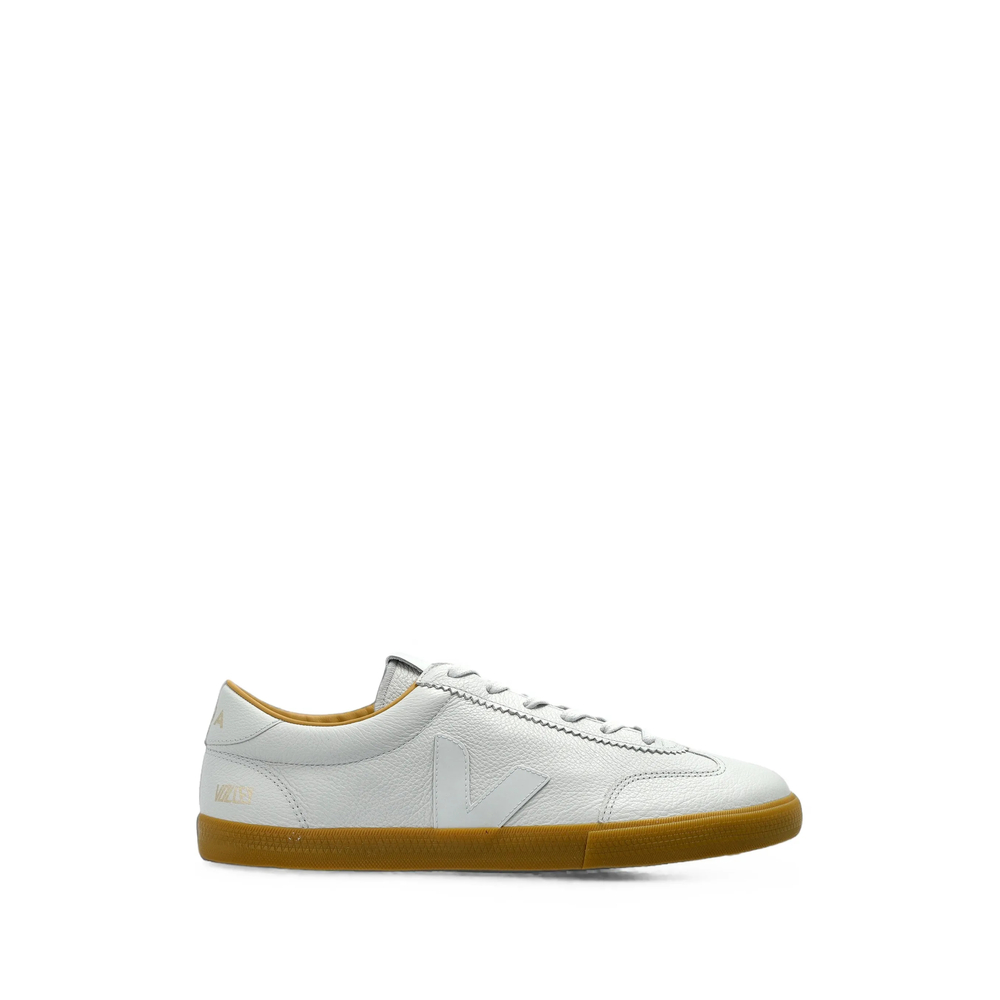 Veja Volley Signature Leather Sneakers