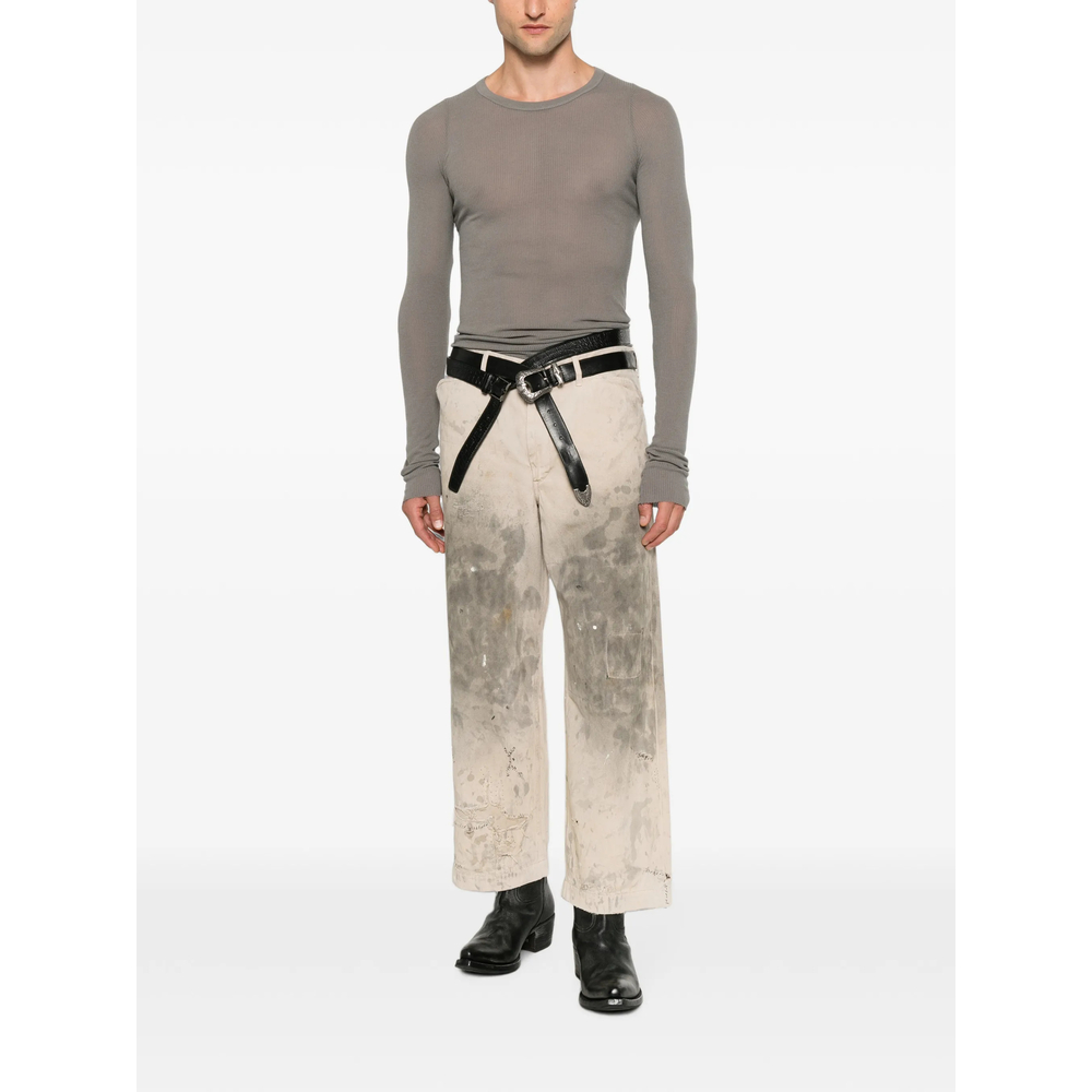 Enfants Riches Déprimés Paint-Splatter Distressed Jeans