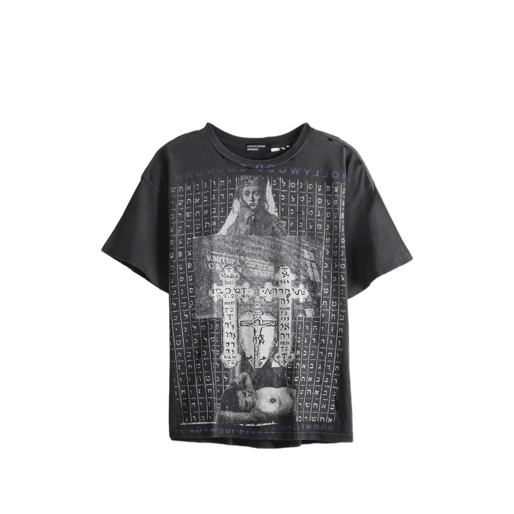 Enfants Riches Déprimés Hollywood Couronne Graphic-print Distressed T-shirt