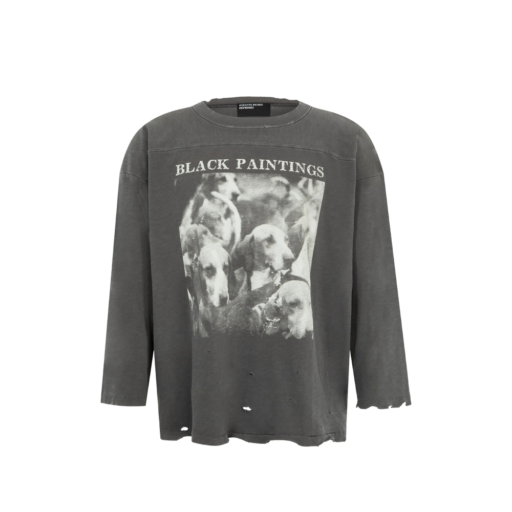 Enfants Riches Déprimés Distressed Graphic-print T-shirt