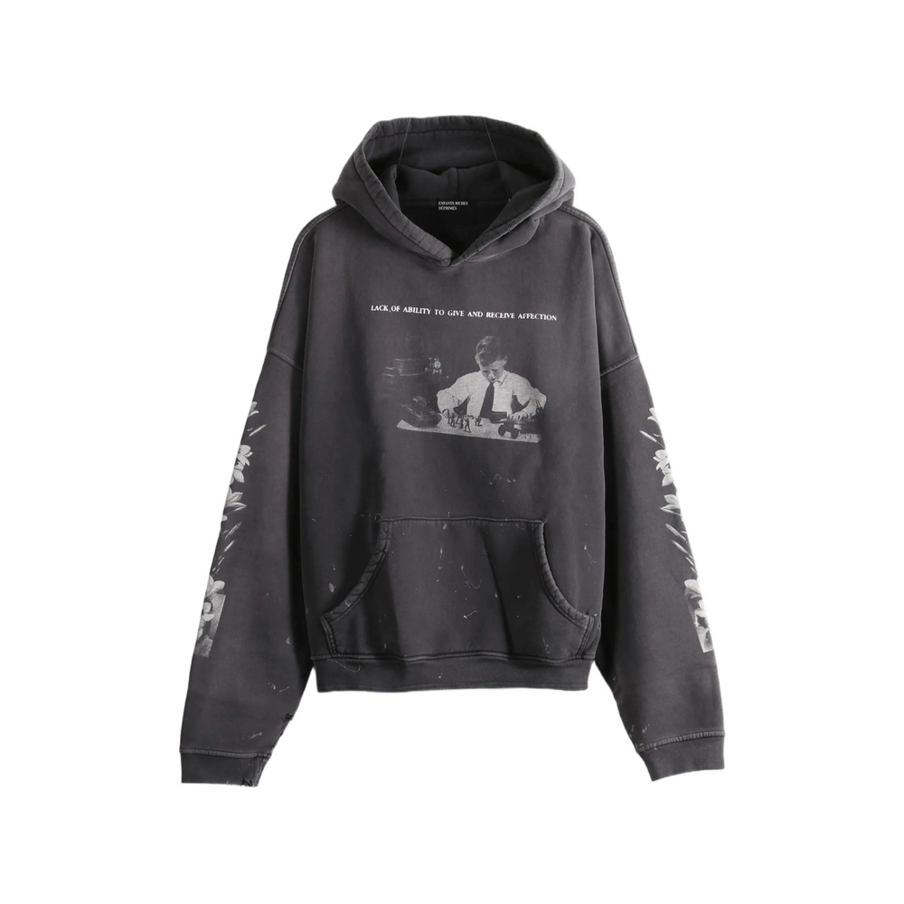 Enfants Riches Déprimés Head Against The Bars Graphic-print Hoodie