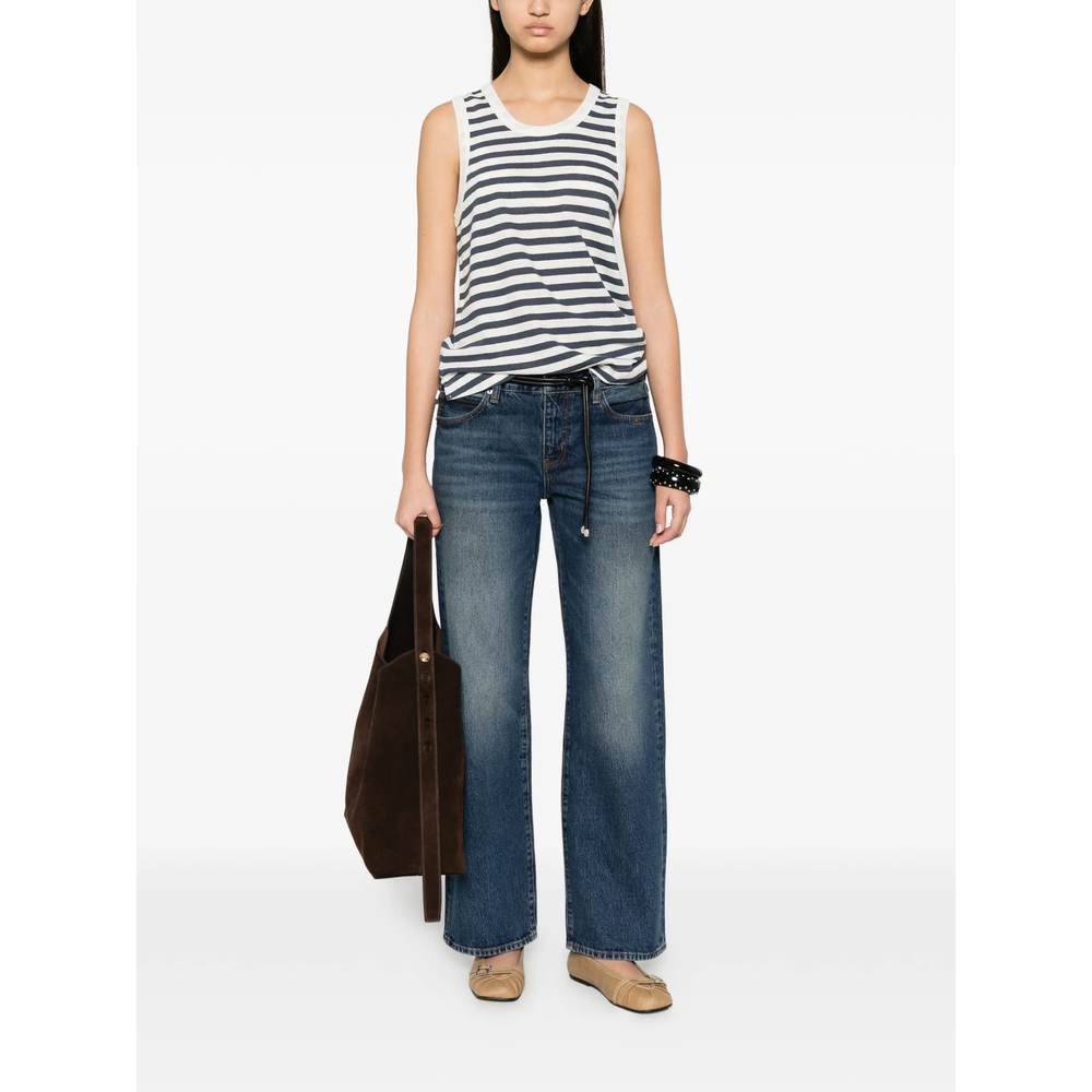 The Saturday Faded Wide- Leg