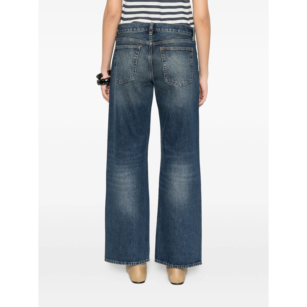 The Saturday Faded Wide- Leg