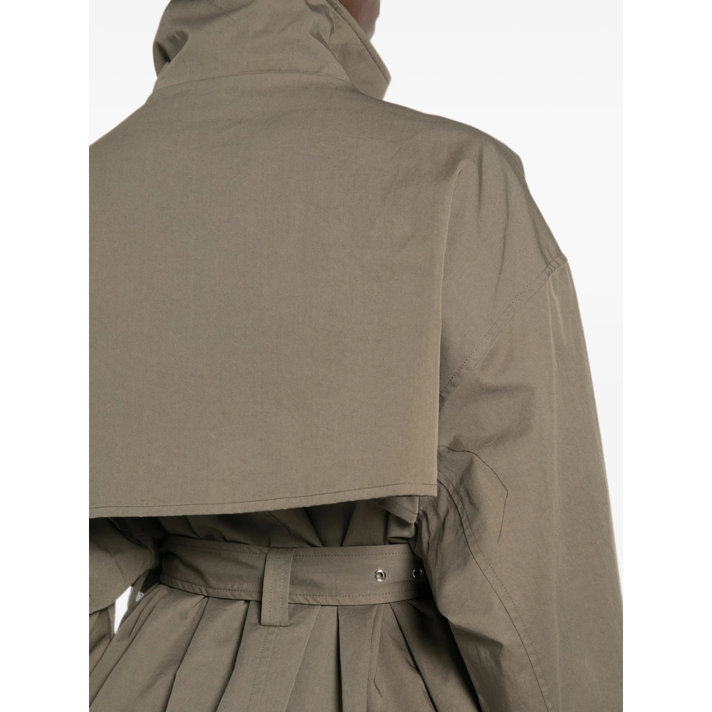 Storm-Flap Belted Jacket