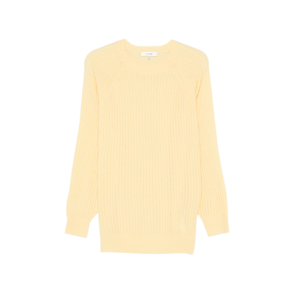 Sunbeam Ribbed-Knit Cashmere Sweater