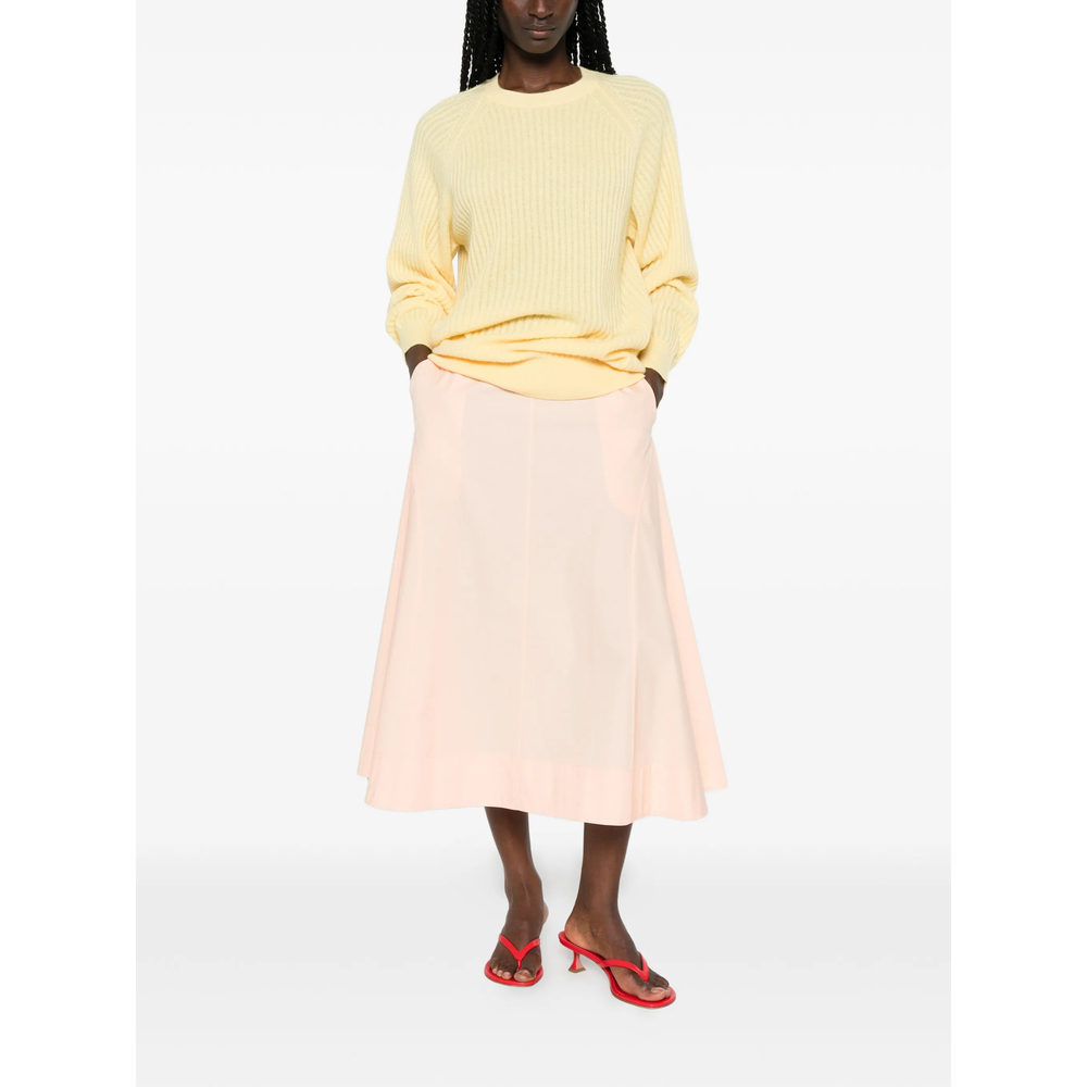 Sunbeam Ribbed-Knit Cashmere Sweater