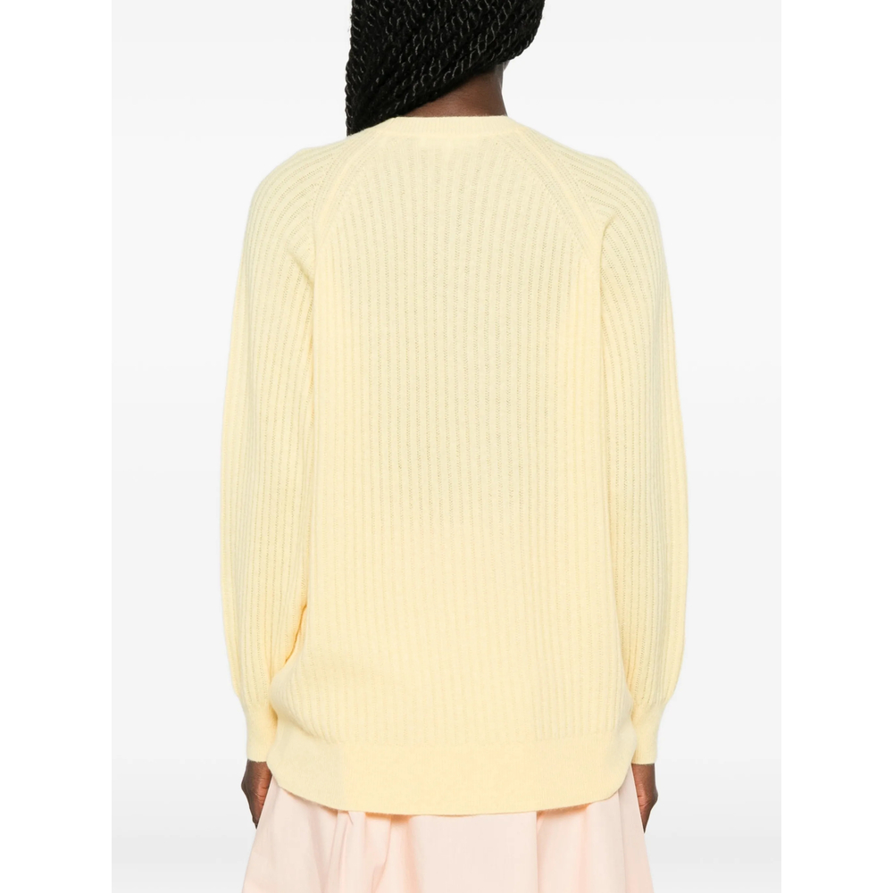 Sunbeam Ribbed-Knit Cashmere Sweater