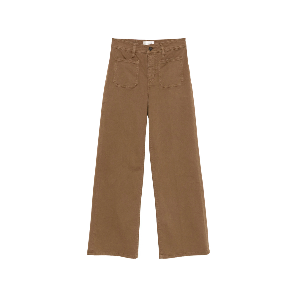 Frame Le Slim Patch-pocket Wide-leg Jeans