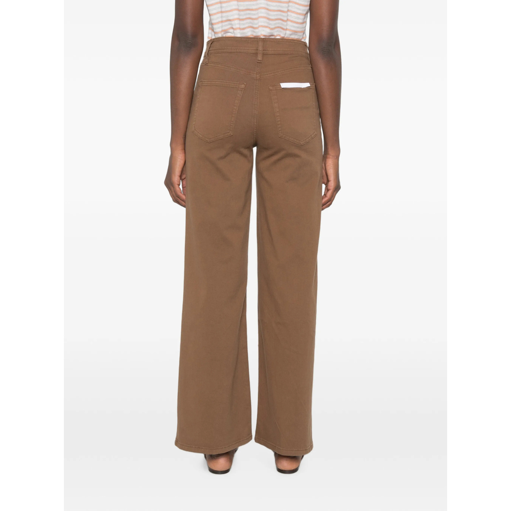 Le Slim Patch-Pocket Wide- Leg