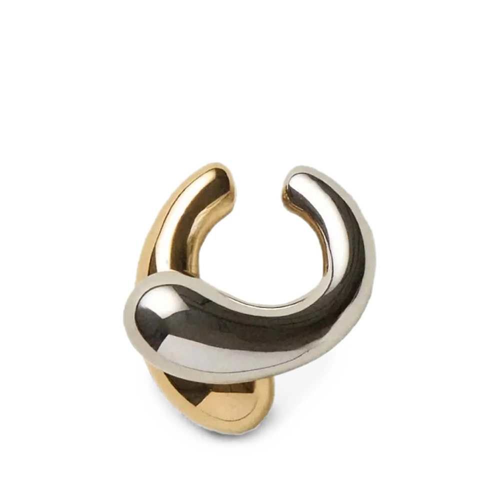 Panconesi Blow Up Helix Ear Cuff In Silver/gold