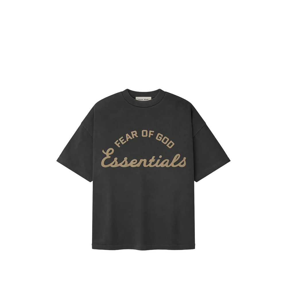 Fear Of God Essentials Faded Black T-shirt