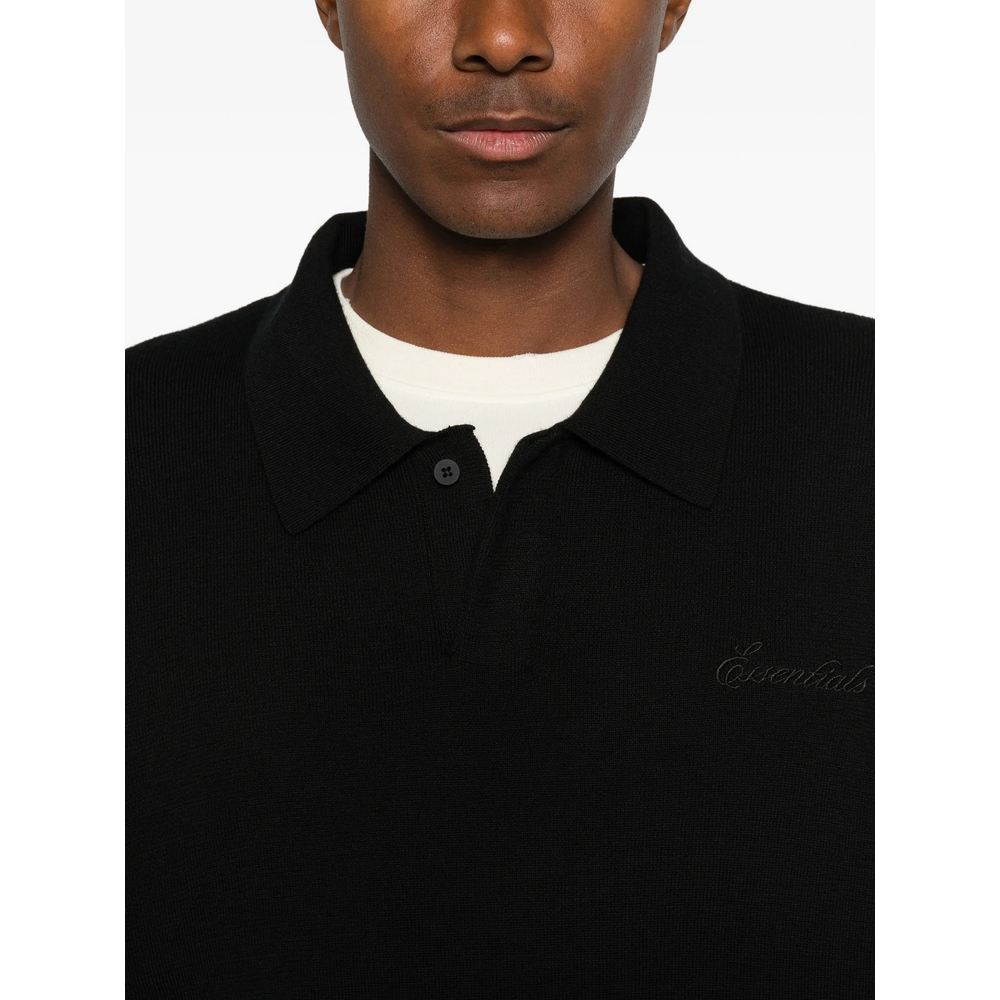Essentials Signature 90S Logo-Embroidered Polo Shirt