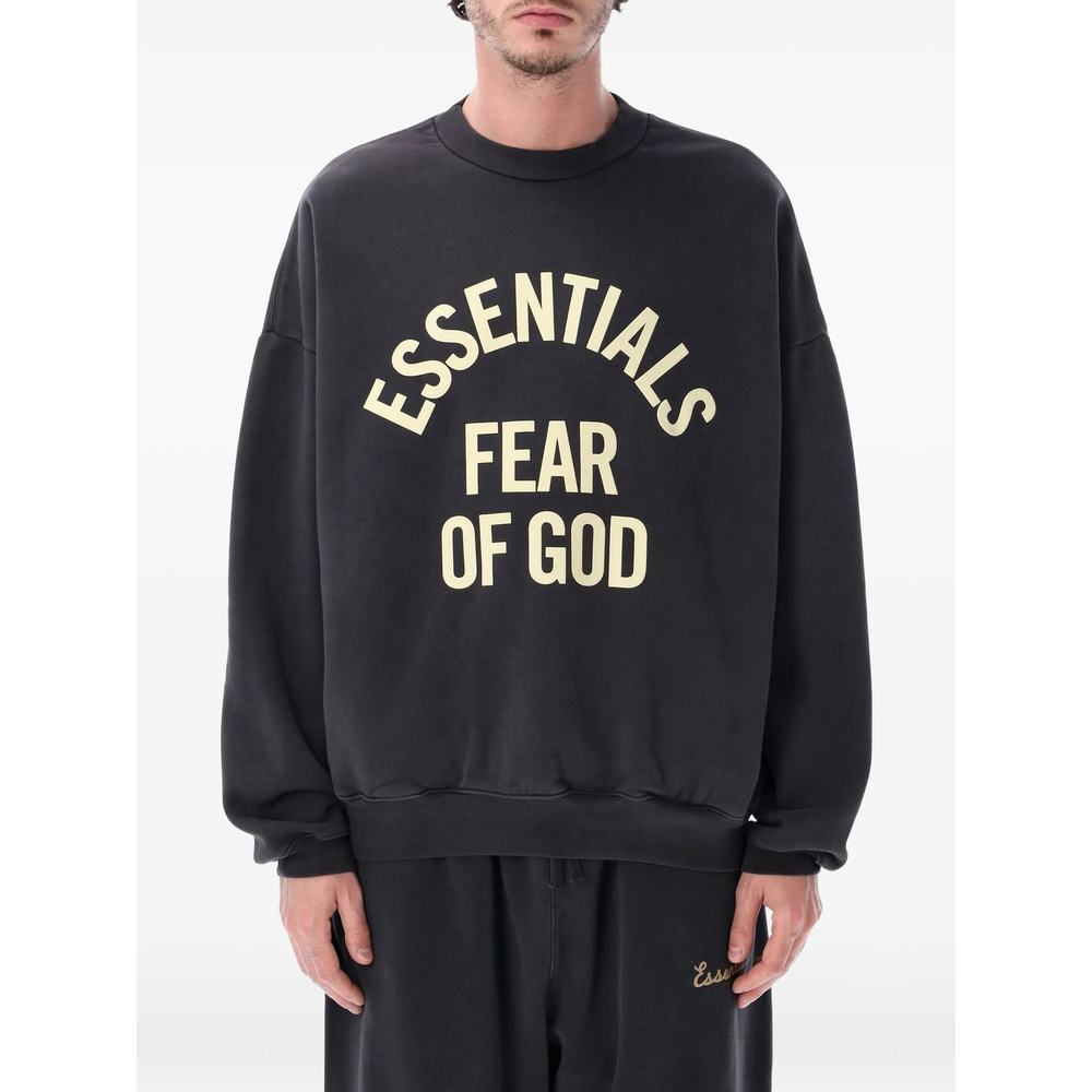 Fear Of God Essentials Campus 90s Logo-print Sweater