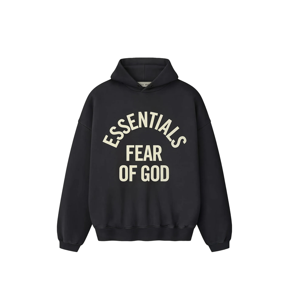 Fear Of God Essentials Campus 90s Graphic-print Hoodie