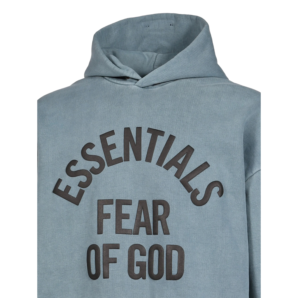 Essentials Campus 90S Logo-Print Hoodie