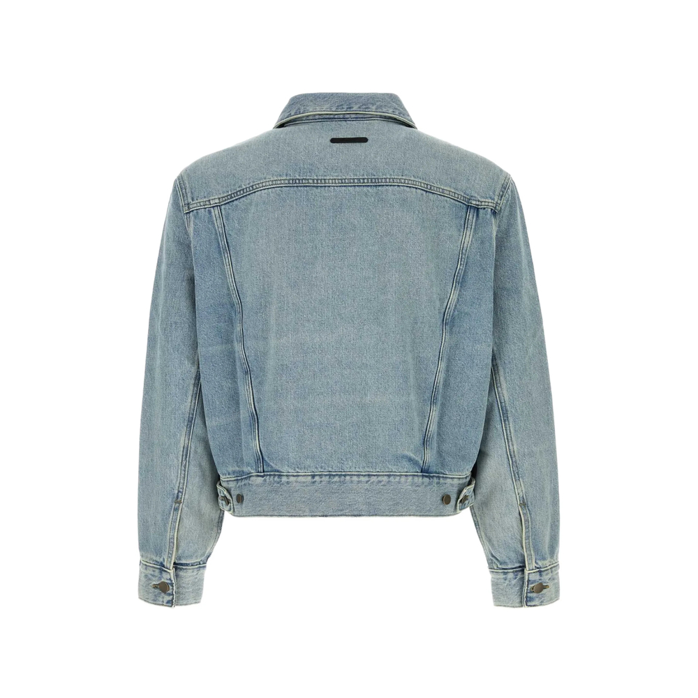 Essentials Essentials Logo-Patch Denim Jacket