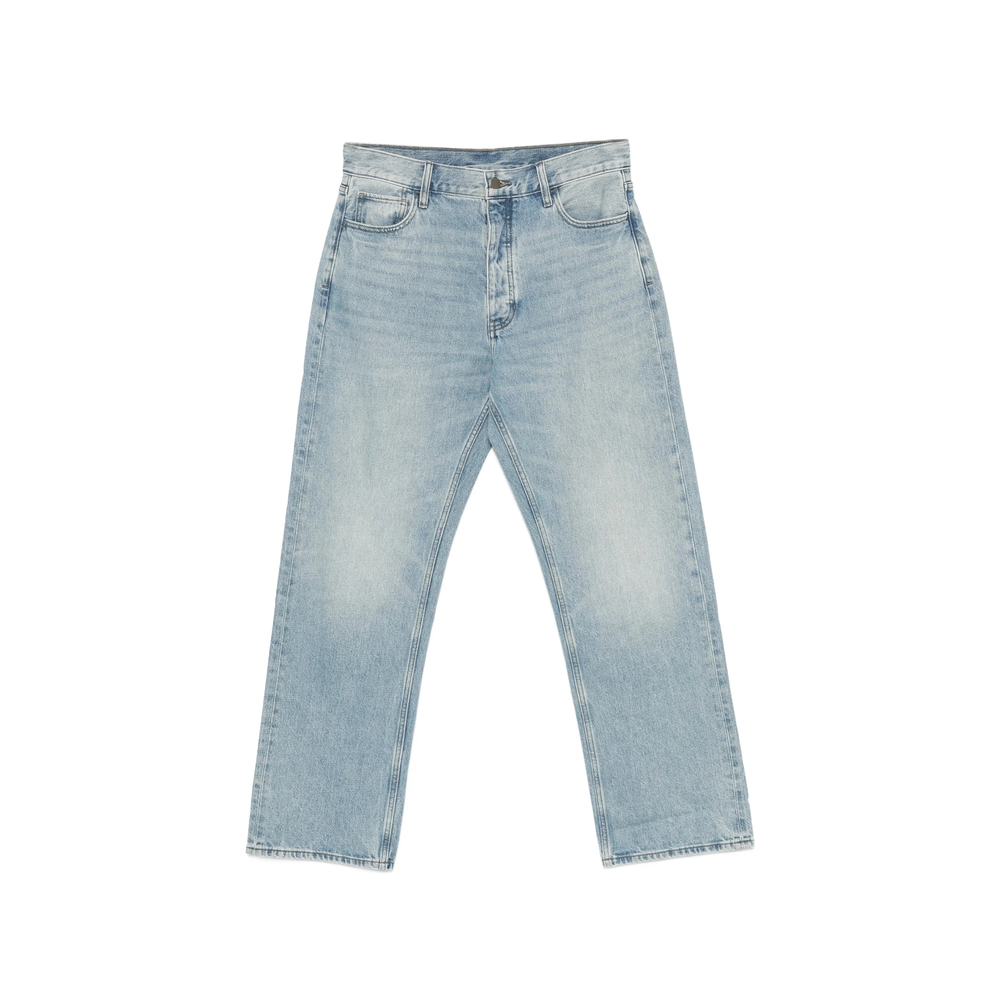 Fear Of God Essentials Faded-effect Straight-leg Jeans