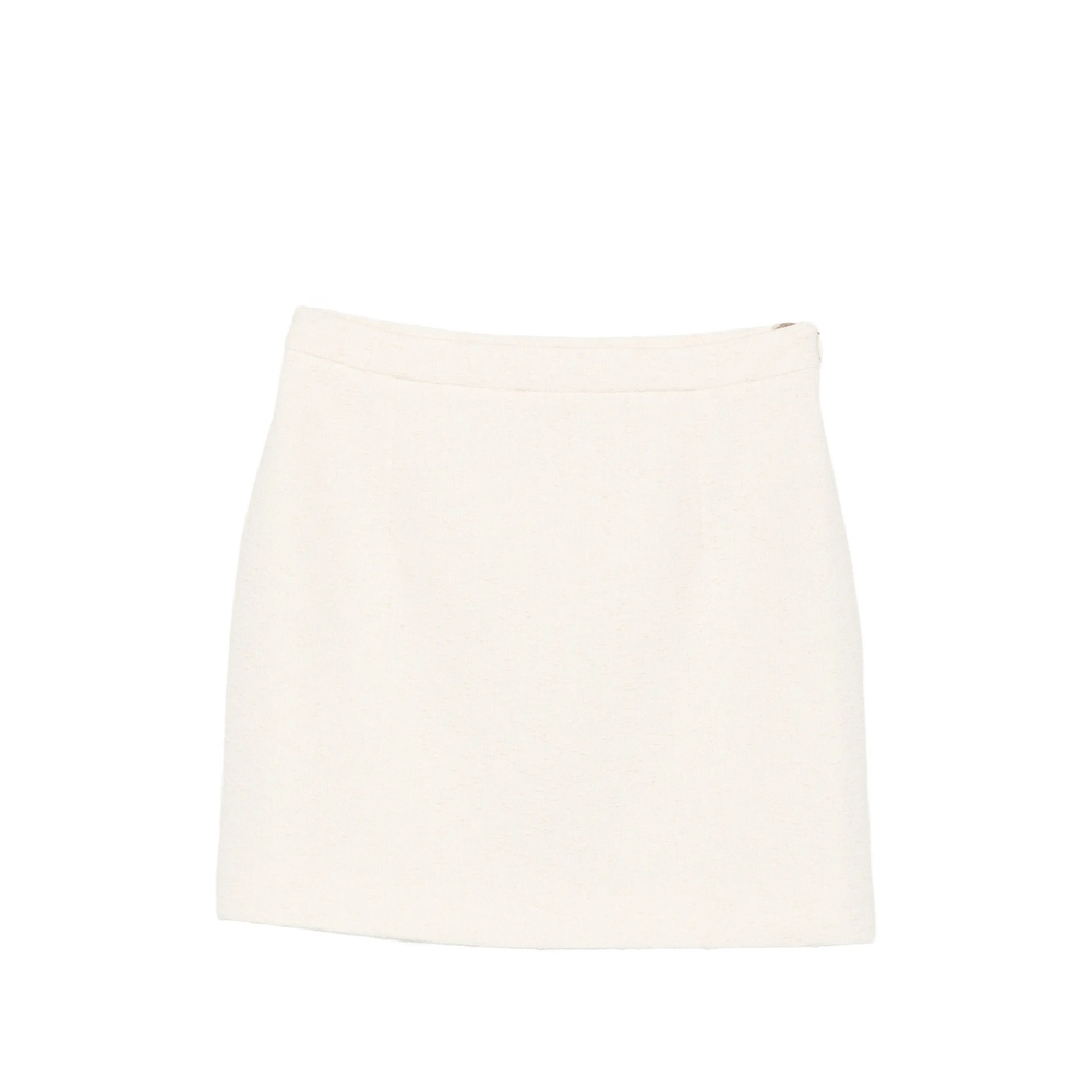 Alessandra Rich Bouclé-knit Mini Skirt
