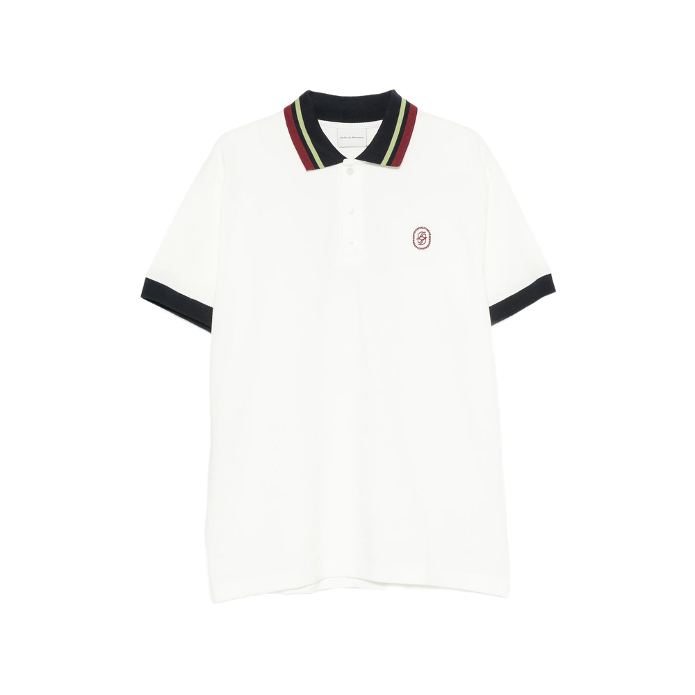 Drôle De Monsieur D Mirror Tipped Polo Shirt