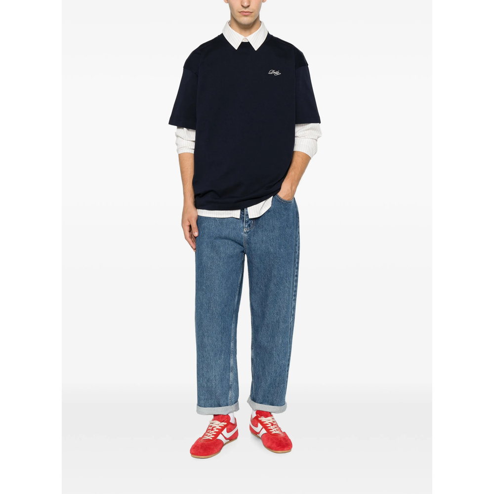 Drôle De Monsieur Bellissima Logo-Embroidered T-Shirt