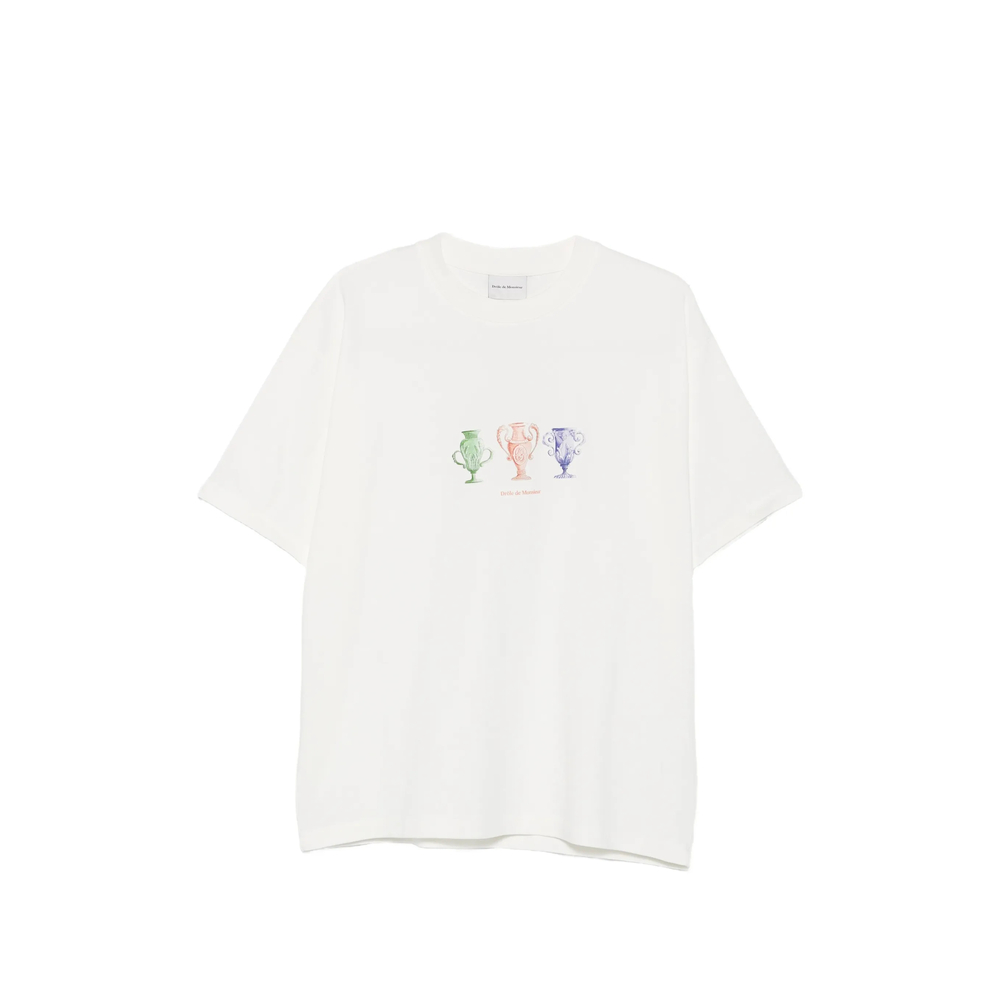 Drôle De Monsieur Graphic-print Cotton T-shirt