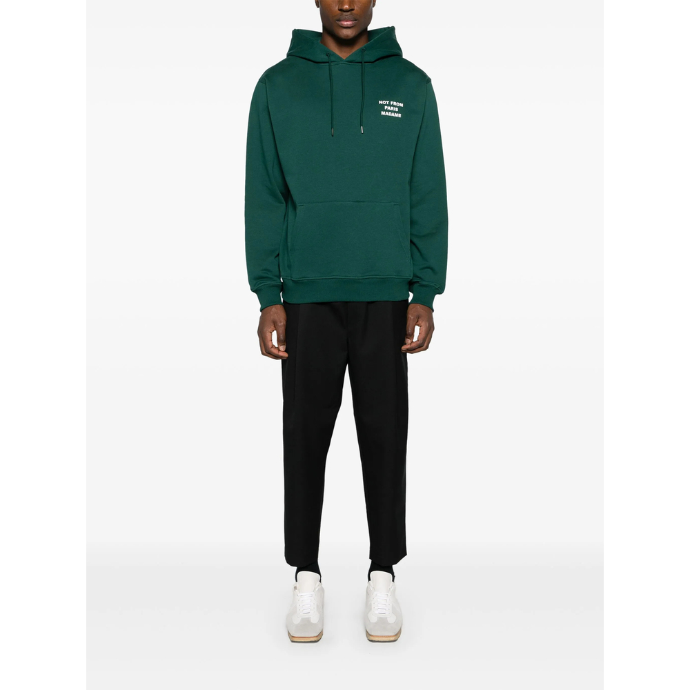 Drôle De Monsieur Le Hoodie Slogan Printed Hoodie