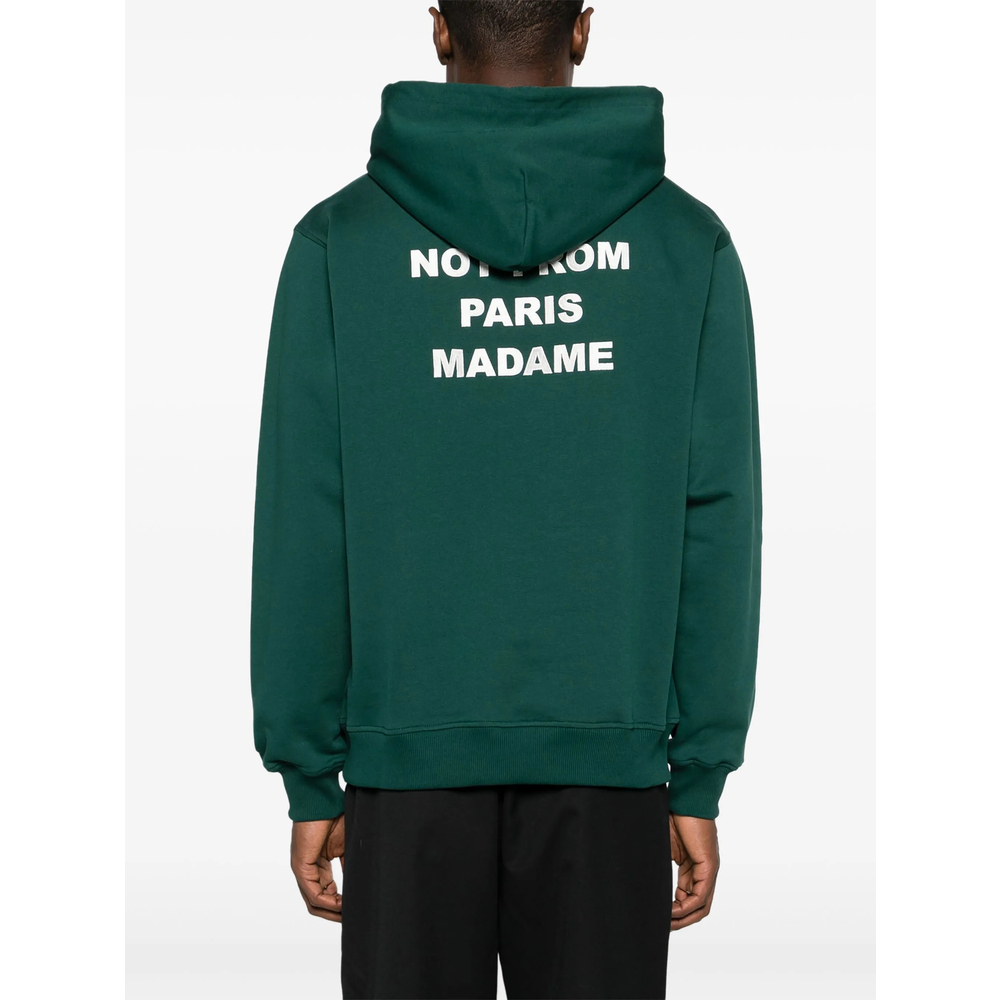 Drôle De Monsieur Le Hoodie Slogan Printed Hoodie