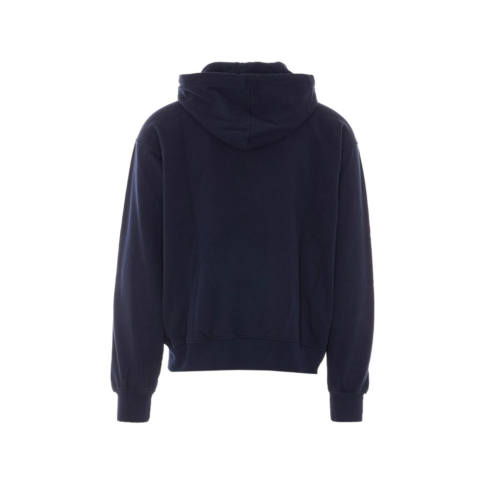 Drôle De Monsieur Logo-Print Zip-Up Hoodie