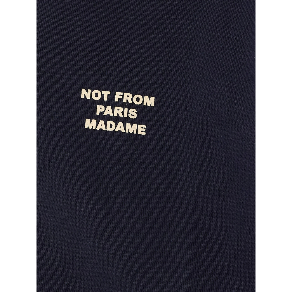 Drôle De Monsieur Logo-Print Zip-Up Hoodie