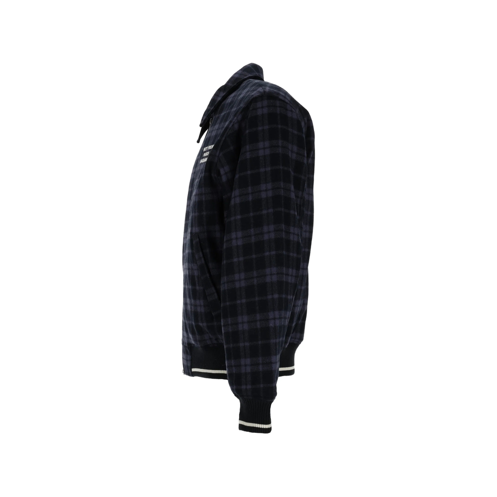 Drôle De Monsieur Check Flannel Jacket