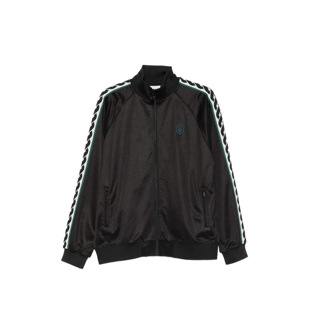 Drôle De Monsieur Logo-Patch Side-Stripe Jacket