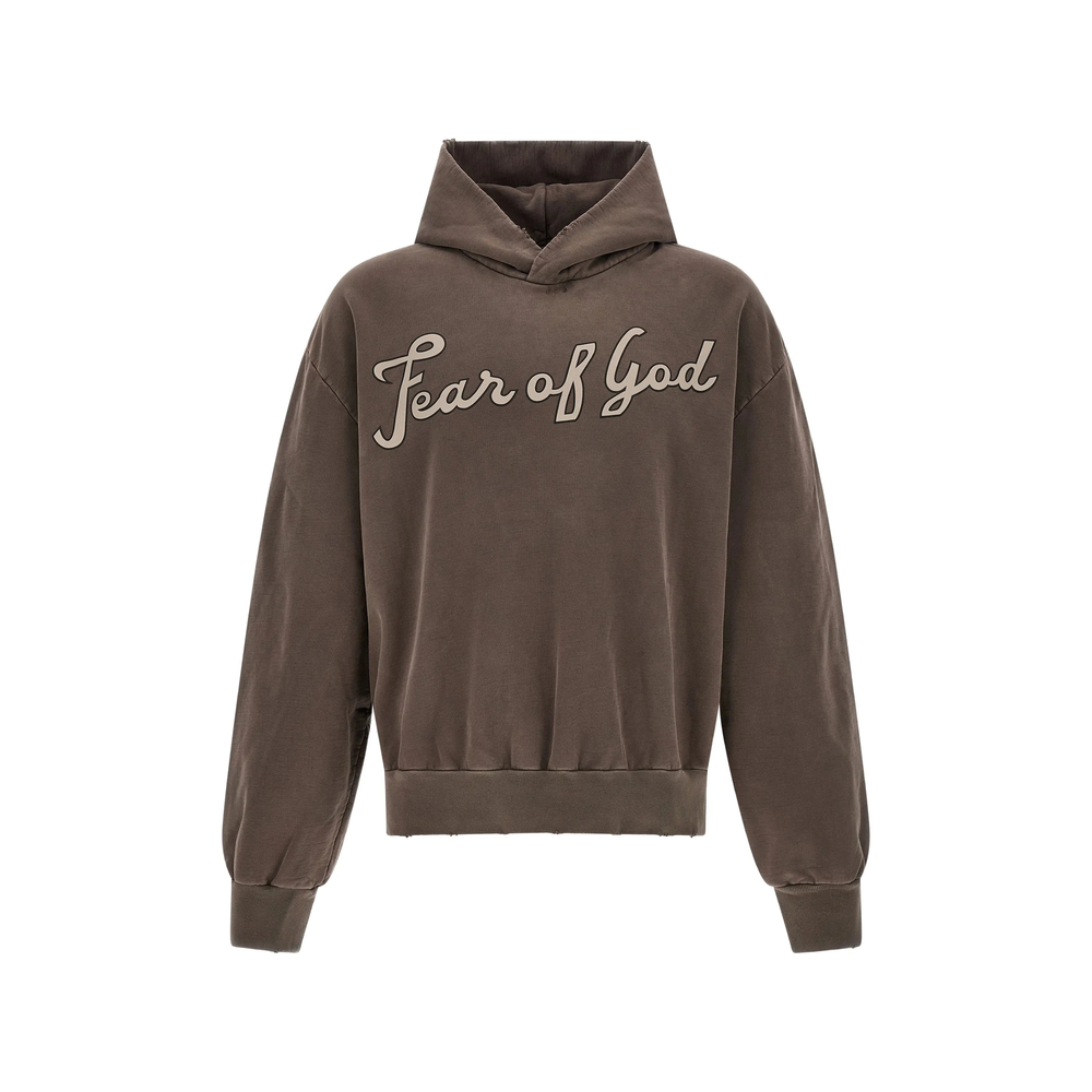 Fear Of God Graphic-print Raglan-sleeve Hoodie